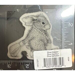 House Mouse Designs Diva Hopper Rubber Stamp